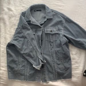 Zara Corduroy Overshirt Jacket